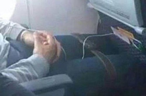 Kişini ələ salmaq istəyən qadın pərt oldu - FOTO