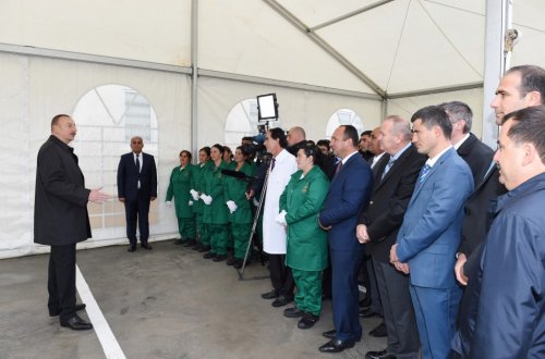 Prezident: “Azərbaycan kənd təsərrüfatı məhsulları ixrac edən çox önəmli ölkəyə çevriləcək”