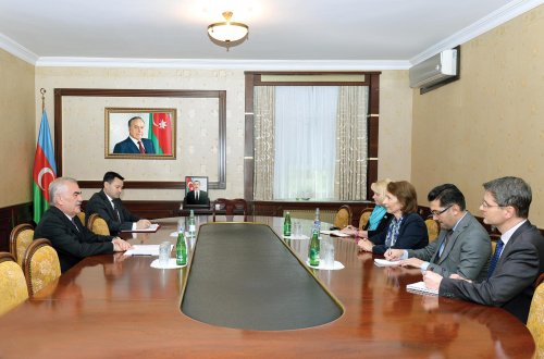 Naxçıvan MR Ali Məclisinin sədri Britaniya səfiri ilə görüşüb