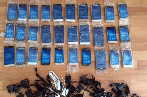 Gömrükdə əməliyyat — 30 telefon tutuldu