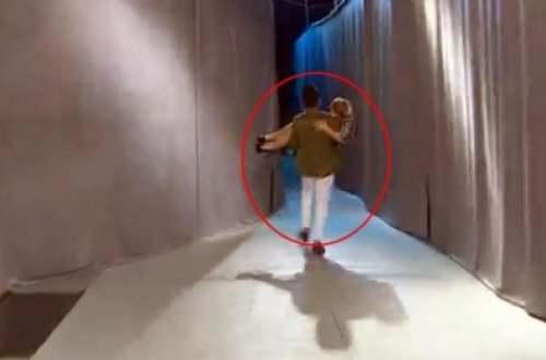 Canlı yayımda gəlin namizədi qaçırdı - video