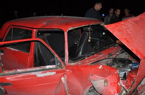 Sabirabadda ağır qəza — 1 ölü, 2 yaralı