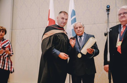 Azərbaycan aliminə yüksək etimad - AKİF MUSAYEV GÜRCÜSTANDA FƏXRİ AD ALDI