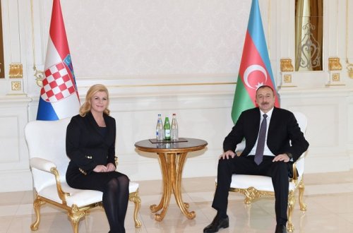 Xorvatiya prezidenti: `Azərbaycanı dəstəkləyirik`