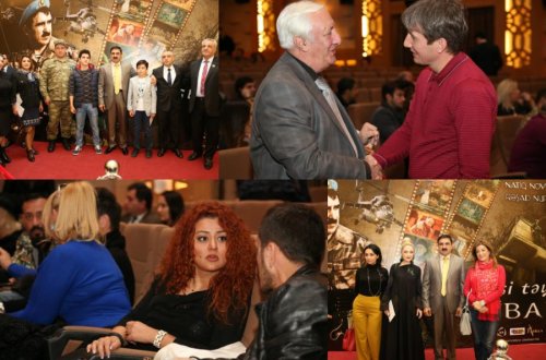 Tanınmışlar film təqdimatında bir araya gəldilər - FOTOLAR