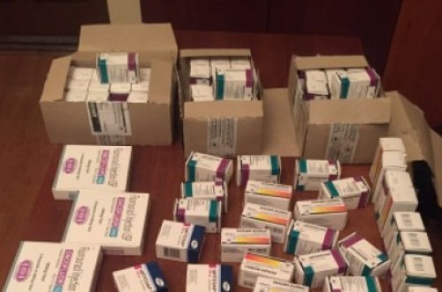 Gömrükdə külli miqdarda dərman preparatı aşkarlandı- FOTOLAR