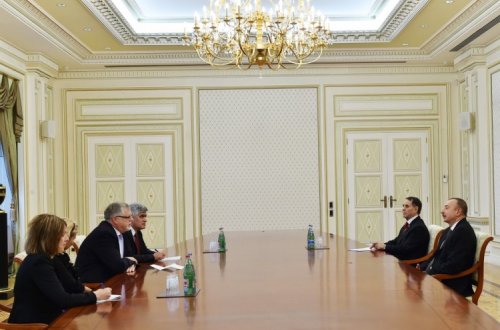 Azərbaycan prezidenti Aİ nümayəndəsi ilə Qarabağ məsələsini müzakirə edib