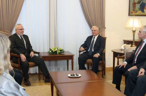 Həmsədrlər Nalbandyanla Qarabağ münaqişəsini müzakirə ediblər