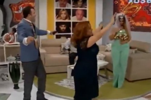 Qalmaqallı veriliş bağlandı - VİDEO