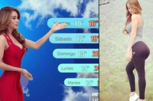 Hava proqnozu verilişinin ən gözəl aparıcısı - FOTO+VİDEO