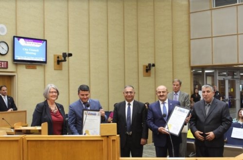 ABŞ-ın San Dieqo Şəhər Şurasında Nəsimi rayon nümayəndə heyətinin iştirakı ilə Azərbaycana həsr olunmuş mərasim keçirilib