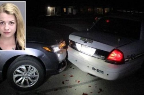 Sükan arxasında çılpaq 