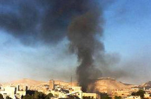 Rus səfirliyi atəşə tutuldu