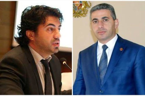 Emin Hüseynov erməni səfirlə Azərbaycana QARŞI — ŞOK FAKTLAR