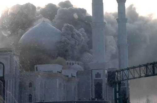 Ağsuda məsciddə yanğın