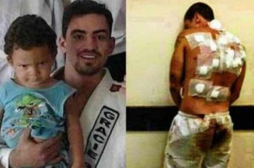 1 yaşlı ögey oğluna təcavüz edib öldürən adama məhkumlardan dərs - FOTOLAR