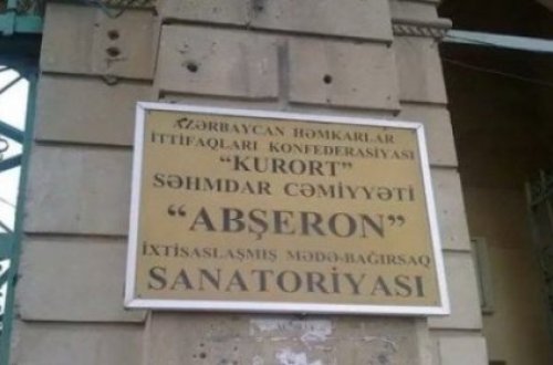 “Abşeron” sanatoriyasında bazar açıblar - Foto fakt