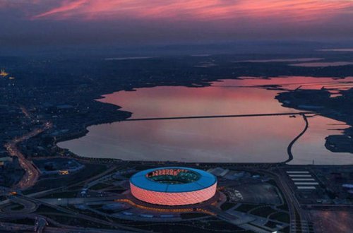Bakı Olimpiya Stadionunun fotosu 2016-cı ilin memarlıq fotosu adına namizəddir