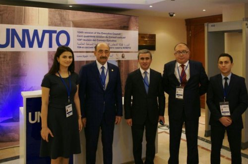 Azərbaycan Ümümdünya Turizm Təşkilatının İcraiyyə Şurasının sədri seçilmişdir - FOTOLAR