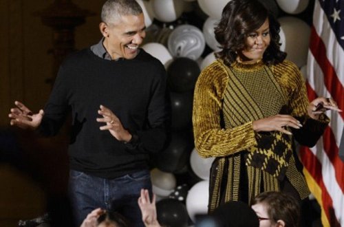 Obama zombi rəqsi etdi - VİDEO