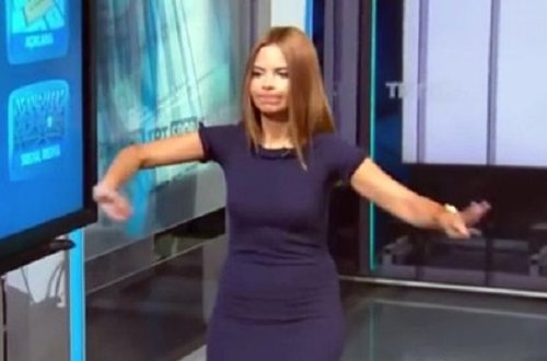 Tanınmış aparıcı efir öncəsi 