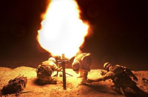 Ermənilər Ağdamın kəndini minaatanlardan atəşə tutub