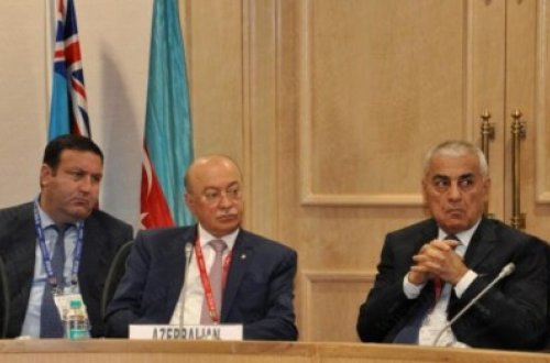 Kəmaləddin Heydərov beynəlxalq konfransda - FOTOLAR