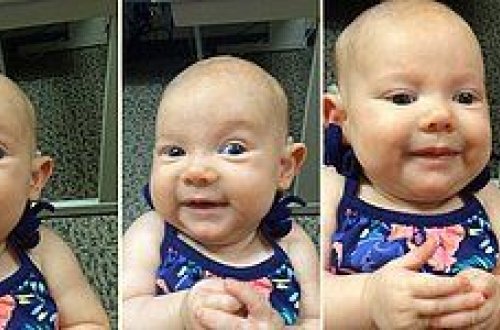 Eşitməyən uşaq ilk dəfə anasının səsini eşitdi - Və sevincindən... - VİDEO