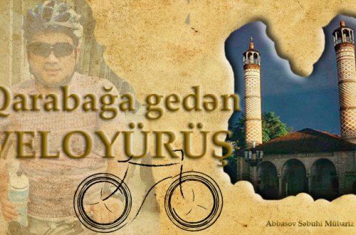 Qarabağa gedən veloyürüş