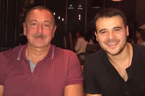 Emin Ağalarov Prezidentlə bir yerdə - FOTO