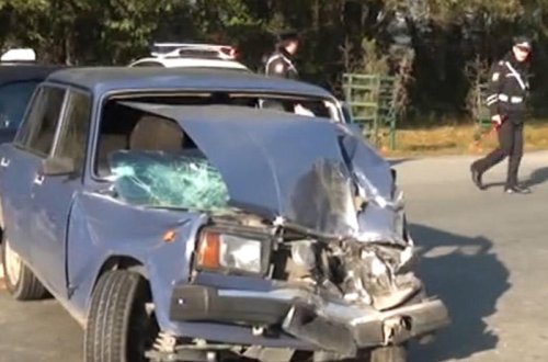 İş üçün Zaqatalaya gedənlər qəzaya düşdülər: 1 ölü, 4 yaralı - VİDEO - FOTOLAR