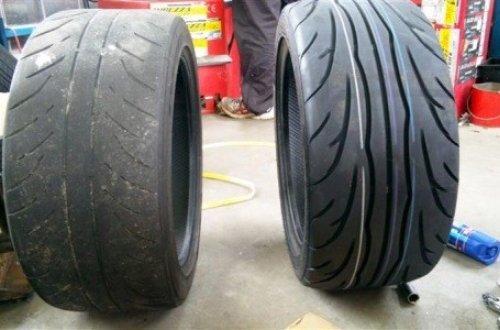 Diqqət: Bakıda köhnə təkərləri yeniləyib satırlar