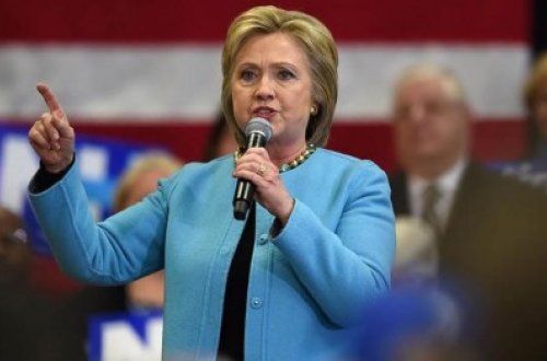 Klintonun tərəfdarları göz yaşları içərisində - FOTOLAR