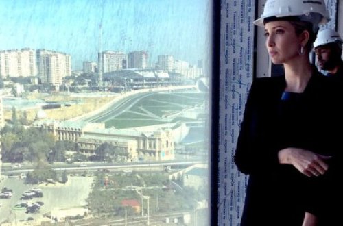 Donald Trampın qızı Bakıda - FOTOLAR