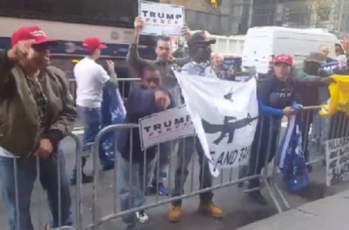 Tramp və Klintonun tərəfdarları dalaşdılar