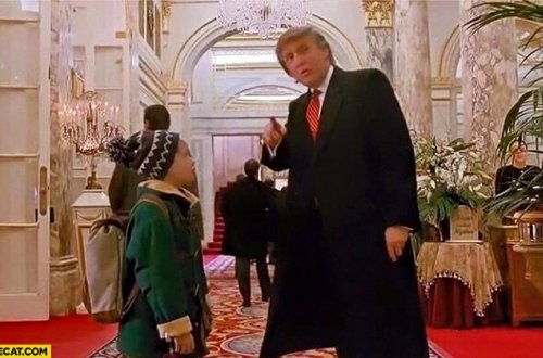 Trampın filmlərindən fraqmentlər + VİDEOLAR