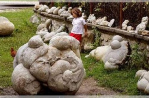 Bu ölkədə daşlar bala verir - FOTOLAR