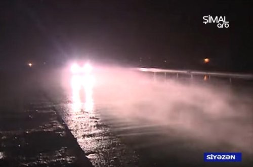 İsrail vətəndaşları Siyəzəndə qəzaya düşdü - VİDEO