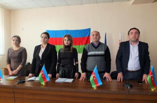 Dövlət Bayrağı Günü Tbilisi Açıq Universitetində qeyd olunub