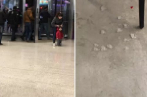 ”Gənclik Mall”da qadının qanı belə töküldü – FOTO