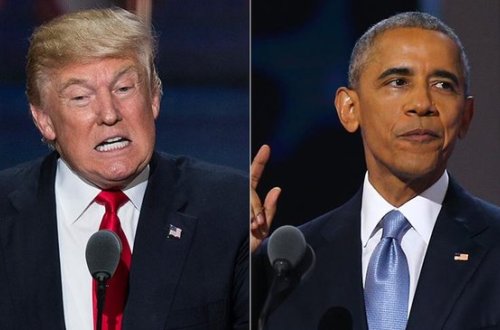 Trampdan Obamaya SƏRT İSMARIC: 