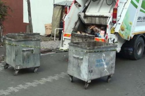 Zibillikdən adyala bükülmüş cəsəd tapıldı - FOTOLAR