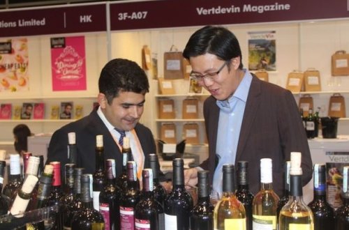 Azərbaycan şərabları Çində nümayiş olunur - FOTO