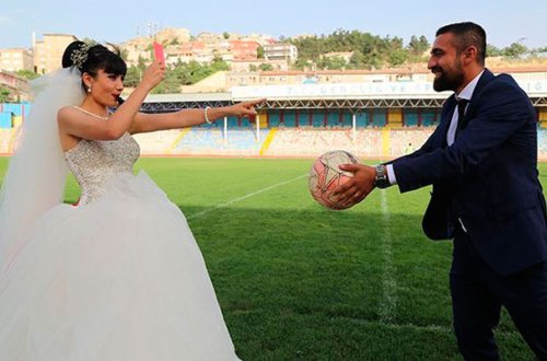 Hakimə etiraz etdi, aşiq oldu, evləndi - Fotolar