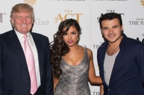 Trampdan Emin Ağalarova təbrik - VİDEO