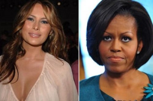 Trampın arvadı Obamadan OĞURLUQ ETDİ – VİDEO