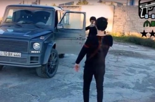 Dünyaca məşhur oyun - GTA Bakıda... - VİDEO