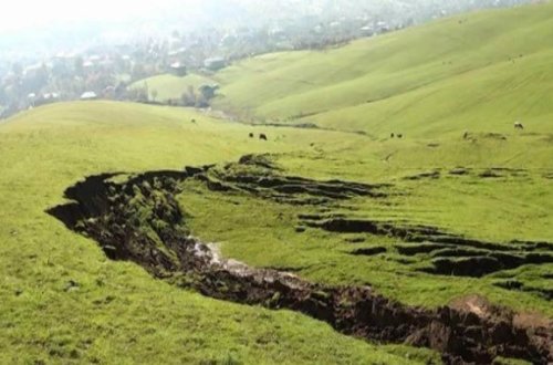 Cənub bölgəsində torpaq sürüşməsi aktivləşib — FOTO