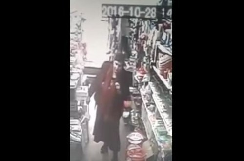 28 may stansiyasında oğurluq ANBAAN KAMERADA - VİDEO