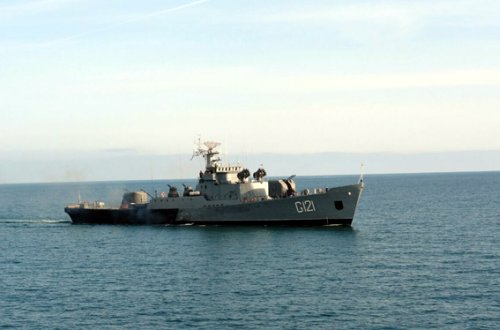 Hərbi Dəniz Qüvvələri təlimlərə başladı - FOTOLAR